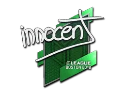 Sticker | innocent | Boston 2018 - $ 1.89