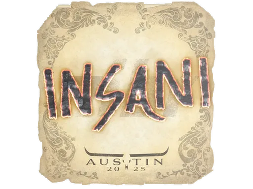 Sticker | insani | Austin 2025 - $ 0.03