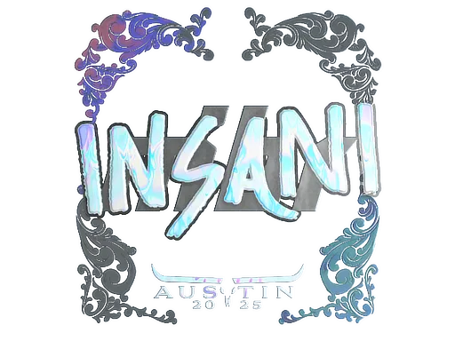 Sticker | insani (Holo) | Austin 2025 - $ 0.73