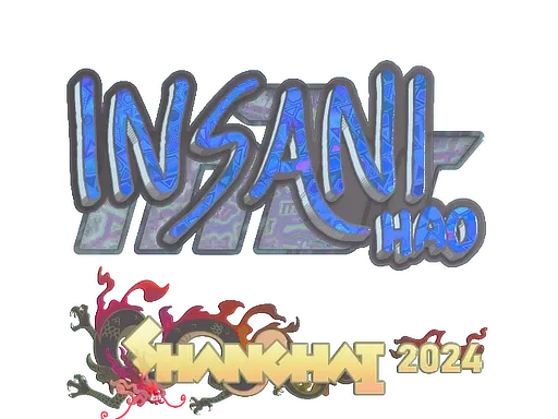 Sticker | insani (Holo) | Shanghai 2024 - $ 0.46