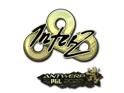 Sticker | interz (Gold) | Antwerp 2022 - $ 3.58