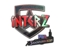 Sticker | interz (Holo) | Stockholm 2021 - $ 0.38