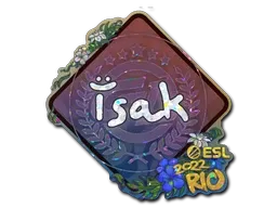 Sticker | isak (Glitter) | Rio 2022 - $ 0.08