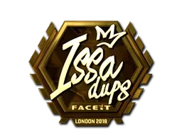 Sticker | ISSAA (Gold) | London 2018 - $ 415.00