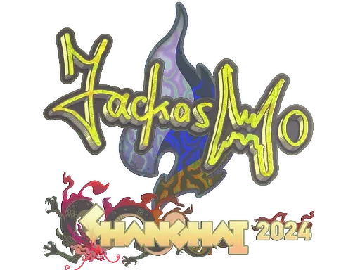 Sticker | jackasmo (Holo) | Shanghai 2024 - $ 0.00