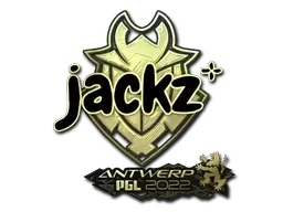 Sticker | JaCkz (Gold) | Antwerp 2022 - $ 5.79