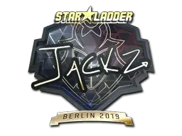 Sticker | JaCkz (Gold) | Berlin 2019 - $ 10.23