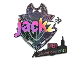 Sticker | JACKZ (Holo) | Stockholm 2021 - $ 0.74