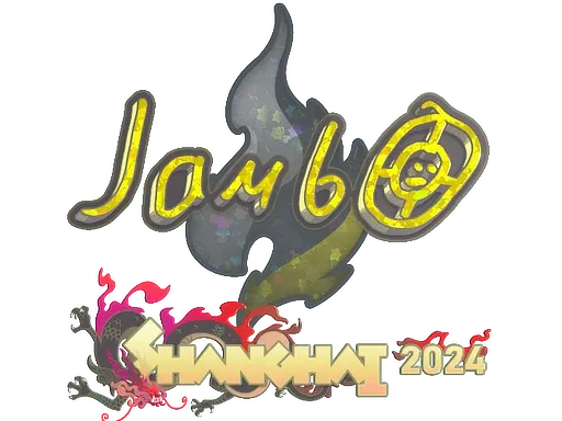 Sticker | jambo (Glitter) | Shanghai 2024 ``