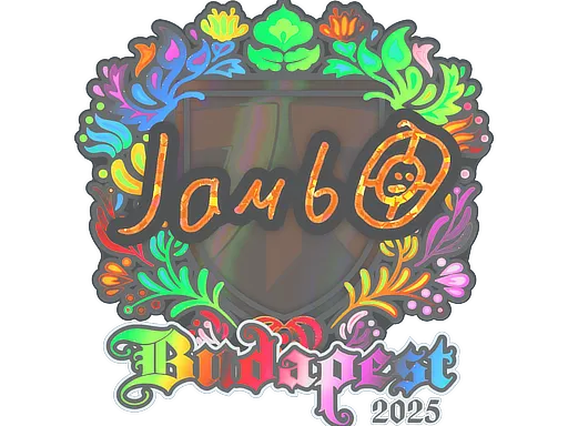 Sticker | jambo (Holo) | Budapest 2025 - $ 0.47