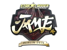 Sticker | Jame (Gold) | Berlin 2019 - $ 24.85