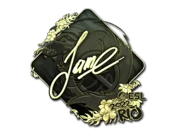 Sticker | Jame (Gold) | Rio 2022 - $ 13.64
