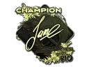 Sticker | Jame (Gold - $ 0.00