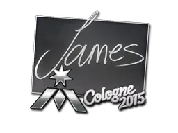 Sticker | James | Cologne 2015 - $ 16.74
