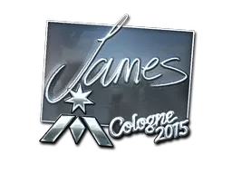 Sticker | James (Foil) | Cologne 2015 - $ 22.48