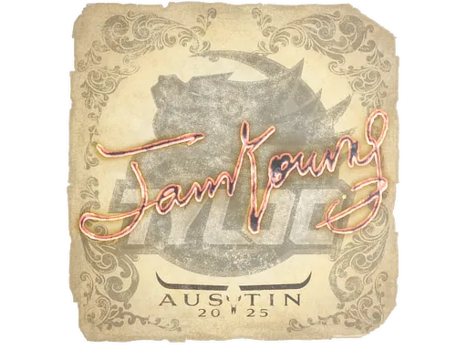 Sticker | JamYoung | Austin 2025 - $ 0.44