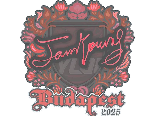 Sticker | JamYoung | Budapest 2025 - $ 0.14