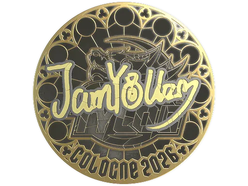 Sticker | JamYoung (Gold) | Cologne 2026 - $ 36.73