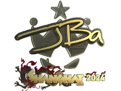 Sticker | JBa (Gold) | Shanghai 2024 - $ 12.91