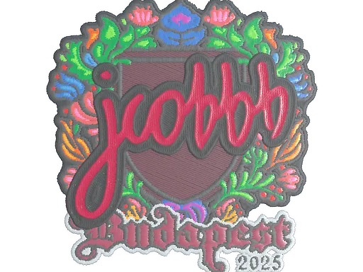 Sticker | jcobbb (Embroidered) | Budapest 2025 - $ 0.26