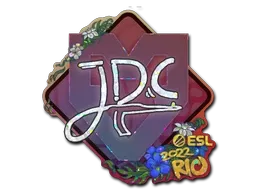 Sticker | JDC (Glitter) | Rio 2022 - $ 0.09
