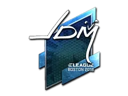 Sticker | jdm64 (Foil) | Boston 2018 - $ 30.25