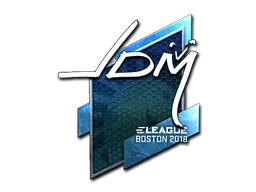 Sticker | jdm64 (Foil) | Boston 2018 - $ 21.67