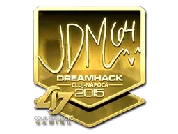 Sticker | jdm64 (Gold) | Cluj-Napoca 2015 - $ 84.02