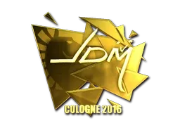Sticker | jdm64 (Gold) | Cologne 2016 - $ 46.95