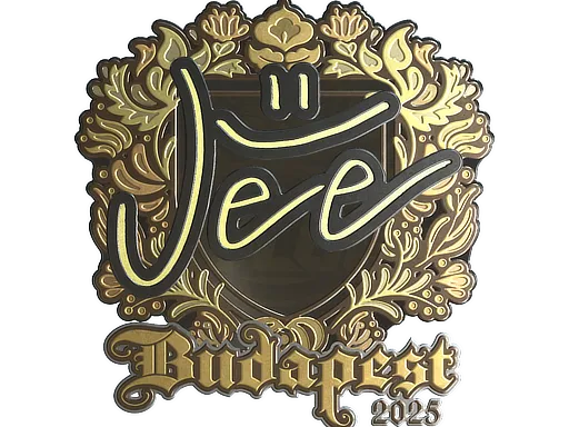 Sticker | Jee (Gold) | Budapest 2025 - $ 19.58