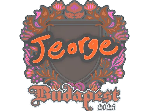 Sticker | jeorge | Budapest 2025 - $ 0.03