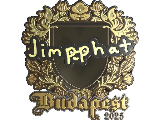 Sticker | Jimpphat (Gold) | Budapest 2025 - $ 1.58