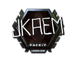 Sticker | jkaem (Foil) | London 2018 - $ 3.17