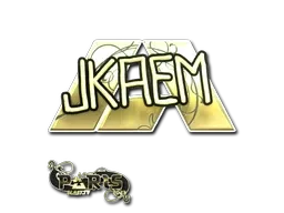 Sticker | jkaem (Gold) | Paris 2023 - $ 1.04