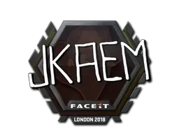 Sticker | jkaem | London 2018 - $ 0.53