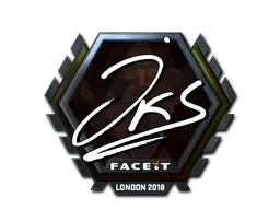 Sticker | jks (Foil) | London 2018 - $ 15.19