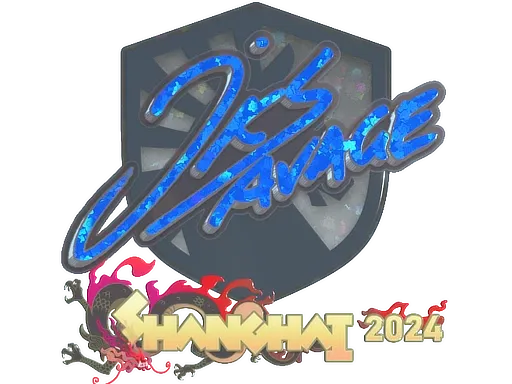 Sticker | jks (Glitter) | Shanghai 2024 - $ 0.43