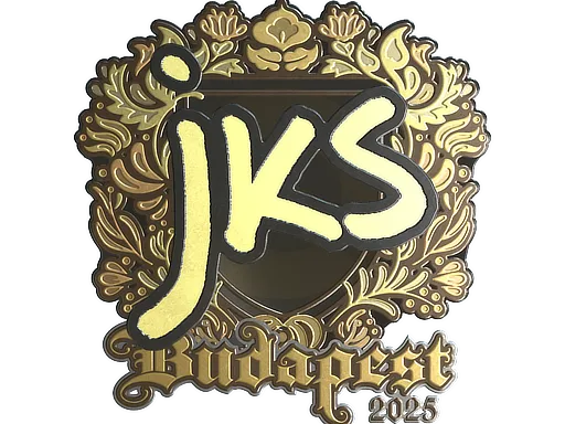 Sticker | jks (Gold) | Budapest 2025 - $ 11.93