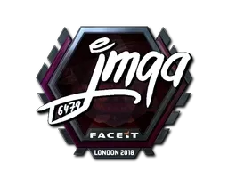 Sticker | jmqa (Foil) | London 2018 - $ 4.40