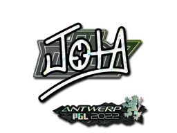 Sticker | JOTA (Glitter) | Antwerp 2022 - $ 0.03