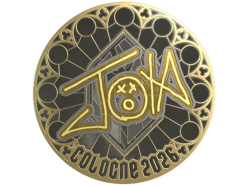 Sticker | JOTA (Gold) | Cologne 2026 - $ 8.04