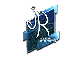 Sticker | jR (Foil) | Boston 2018 - $ 9.20
