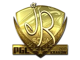 Sticker | jR (Gold) | Krakow 2017 - $ 384.89