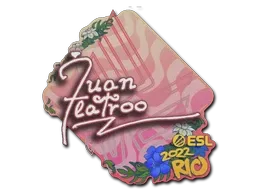 Sticker | juanflatroo | Rio 2022 - $ 0.04