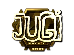 Sticker | JUGi (Gold) | London 2018 - $ 162.63