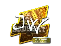 Sticker | JW (Foil) | Atlanta 2017 - $ 47.20