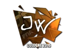 Sticker | JW (Foil) | Cologne 2016 - $ 20.52