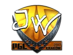 Sticker | JW (Foil) | Krakow 2017 - $ 23.57