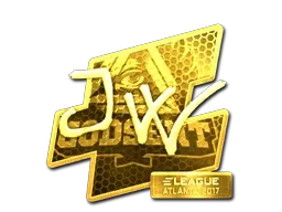 Sticker | JW (Gold) | Atlanta 2017 - $ 103.00