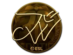 Sticker | JW (Gold) | Katowice 2019 - $ 78.24